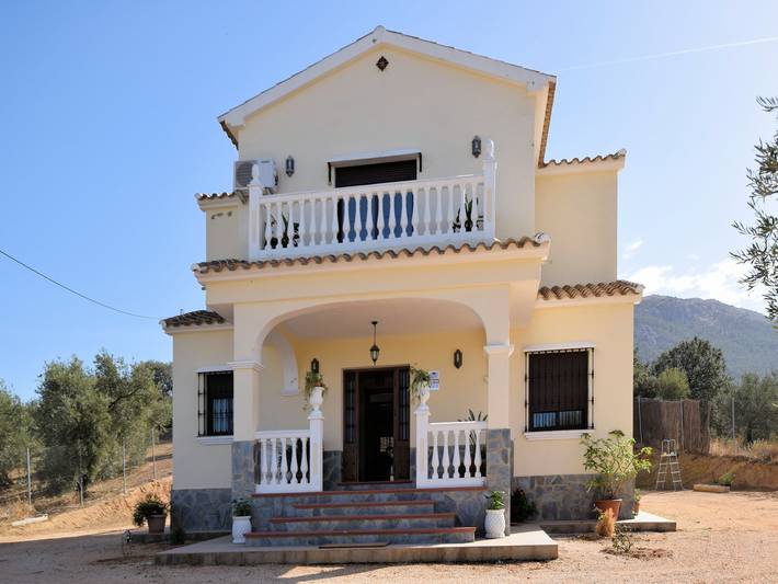 Casa rural para 8 personas, con piscina además de balcón/terraza y balcón, Se admiten mascotas en Villanueva del Trabuco - 4