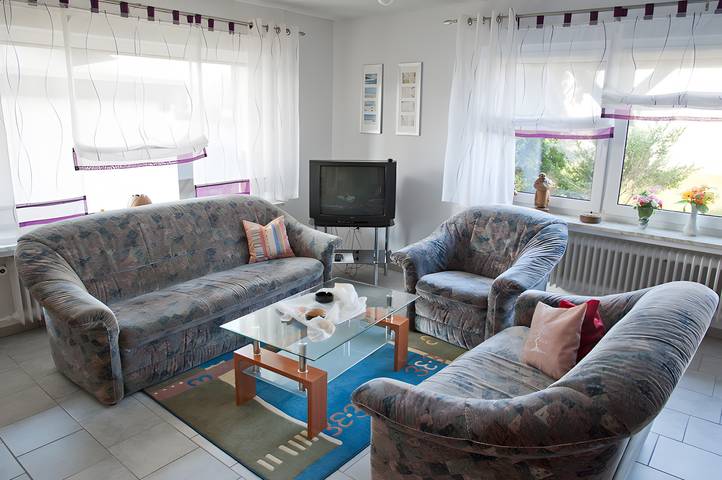 Vakantiewoning voor 6 personen, met balkon in Usseln