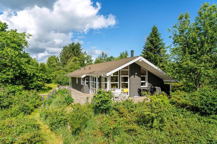 Feriehus for 6 personer, med sauna og jacuzzi samt terrasse - 1