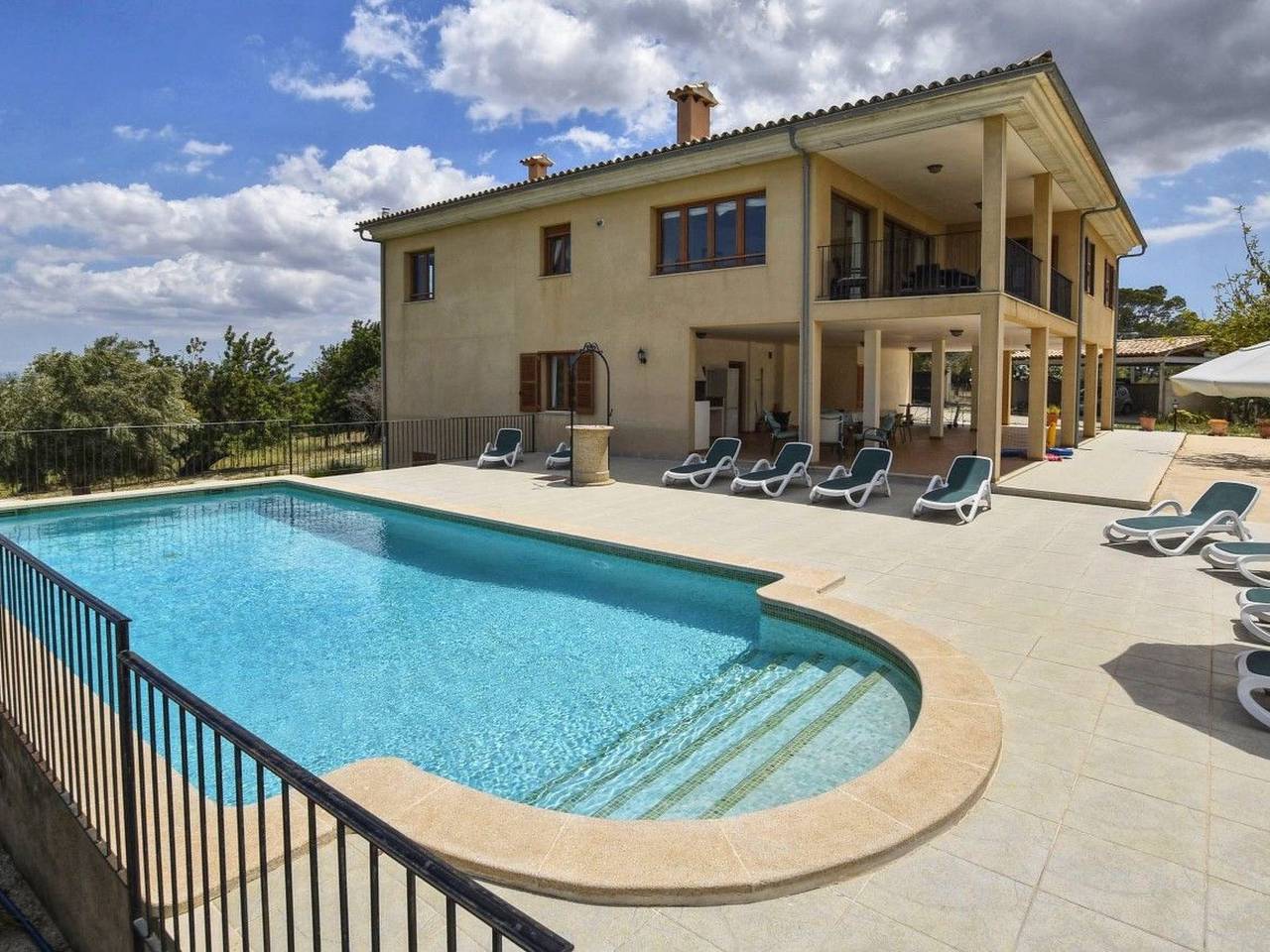 Ferienvilla mit Garten, Grill und Terrasse in Moscari, Selva (Mallorca)