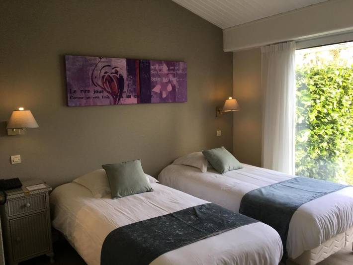 Hôtel pour 2 personnes, avec piscine et jardin, animaux acceptés à Le Vigeant - 3