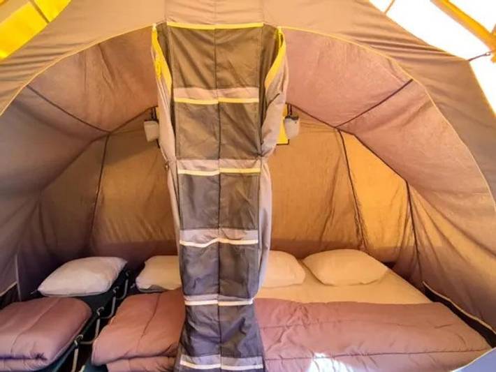 Tente pour 4 personnes, avec bassin pour enfant dans le Lot - 3