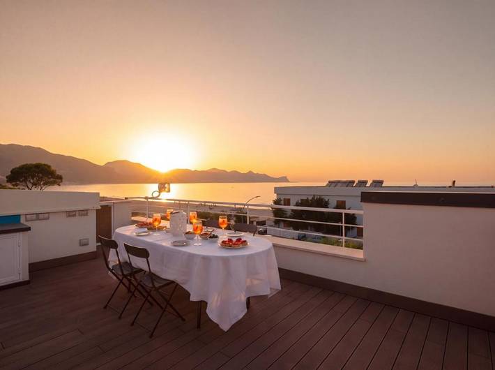 Villa per 10 persone, con Balcone e Terrazza nonché Giardino e Piscina a Alcamo Marina