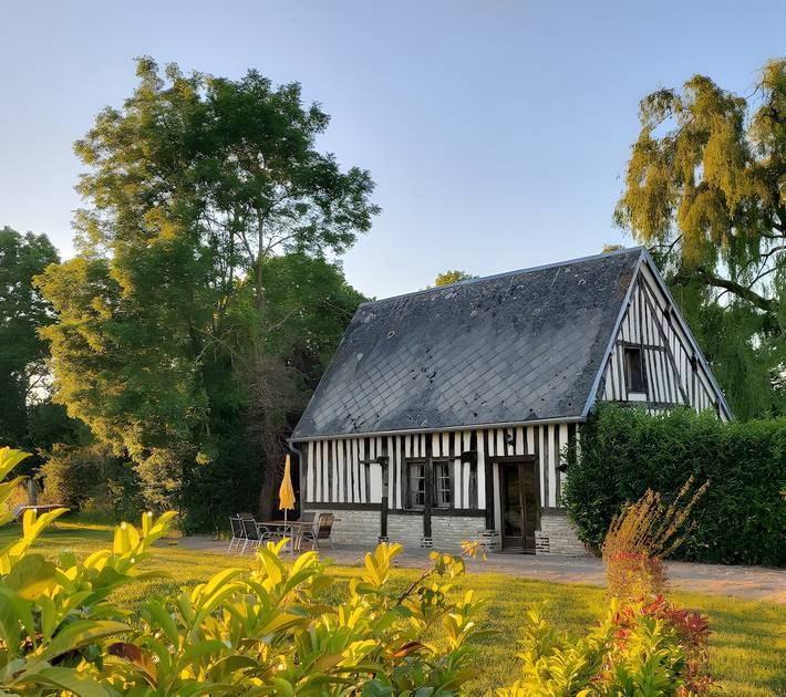 Location de vacances pour 5 personnes, avec jardin à Saint-Julien-le-Faucon