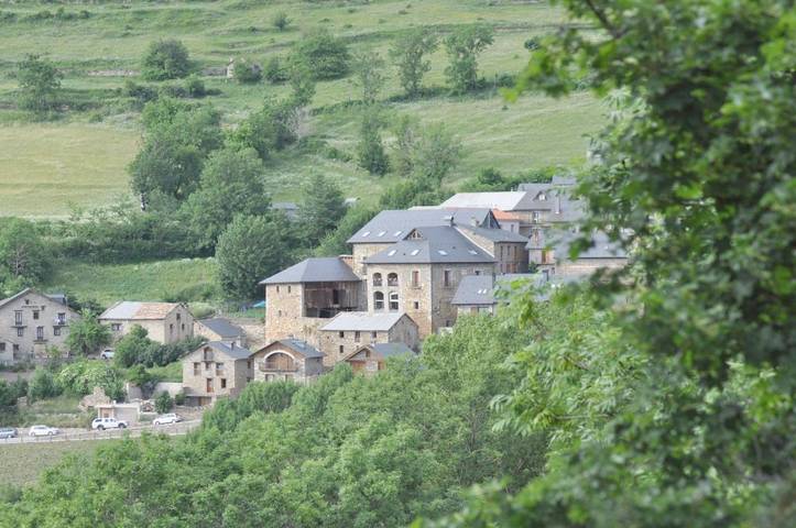 Casa rural para 2 personas, con terraza además de vistas y jardín en Provincia de Huesca