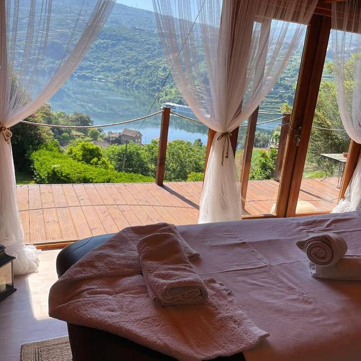 Casa de huéspuedes para 2 personas, con piscina y vistas además de sauna y jardín, Se admiten mascotas en Región Norte (Portugal) - 4