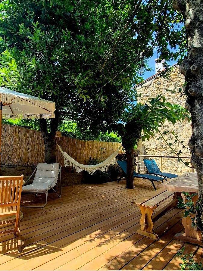 Maison de vacances pour 6 personnes, avec Jacuzzi ainsi que Terrasse et Vue à Clara
