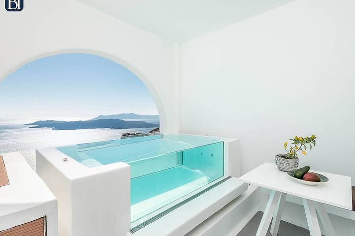Maison d’hôte pour 3 personnes à Santorin