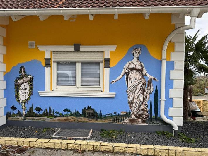Ferienwohnung für 6 Personen, mit Balkon und Terrasse sowie Garten und Ausblick in Herbolzheim - 3