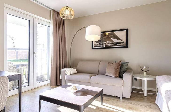 Ferienwohnung für 3 Personen, mit Terrasse und Sauna in Wustrow