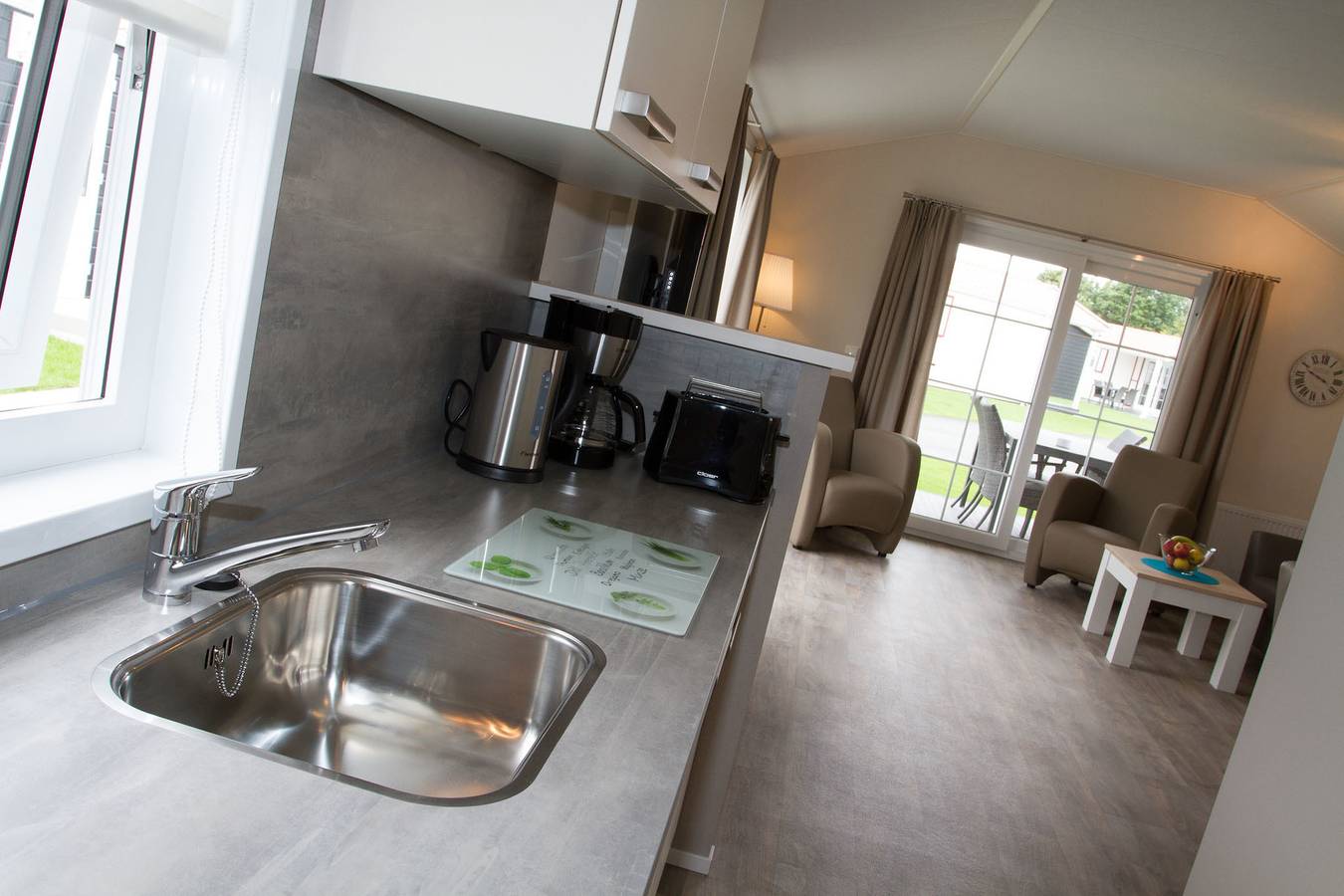 Chalet bis 5 Personen rollstuhlgerecht (ohne Hund) in Itzendorf, Norddeich