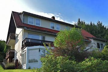 Ferienhaus für 15 Personen, mit Balkon und Sauna sowie Garten in Wieda