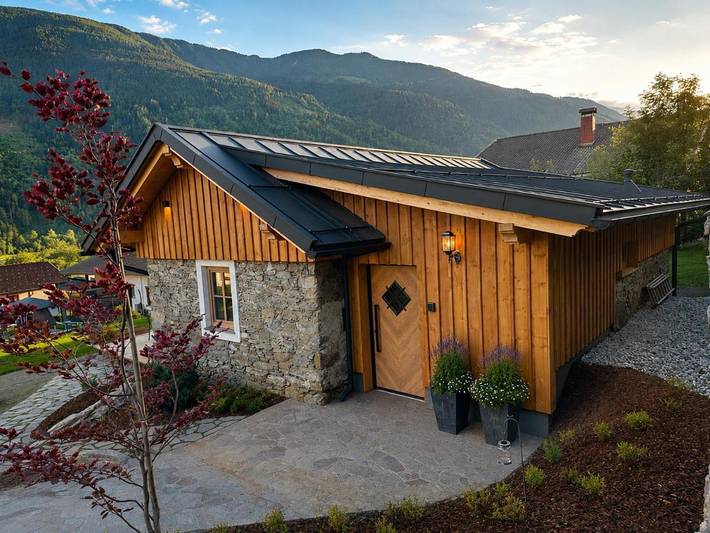 Ferienhaus für 2 Personen, mit Terrasse und Garten sowie Ausblick
