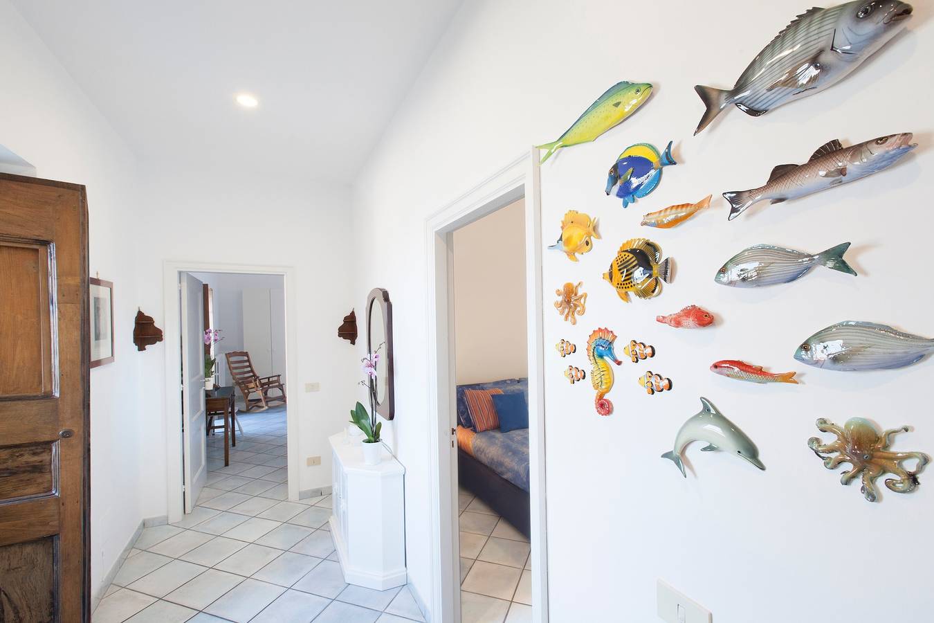 Marina Blu House avec Vue sur Mer, Wi-Fi et Climatisation in Piano di Sorrento, Province de Naples