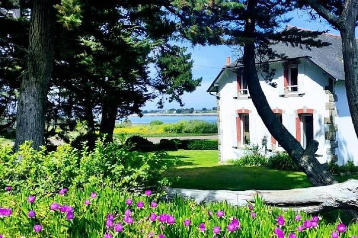 Maison de vacances pour 6 personnes, avec balcon et jardin, animaux acceptés à Pleumeur-Bodou