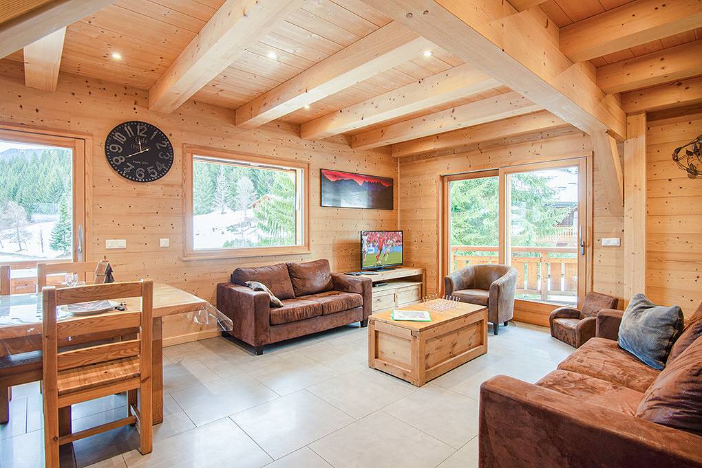 Holiday home for 14 people with view in Châtel, Les Portes du Soleil