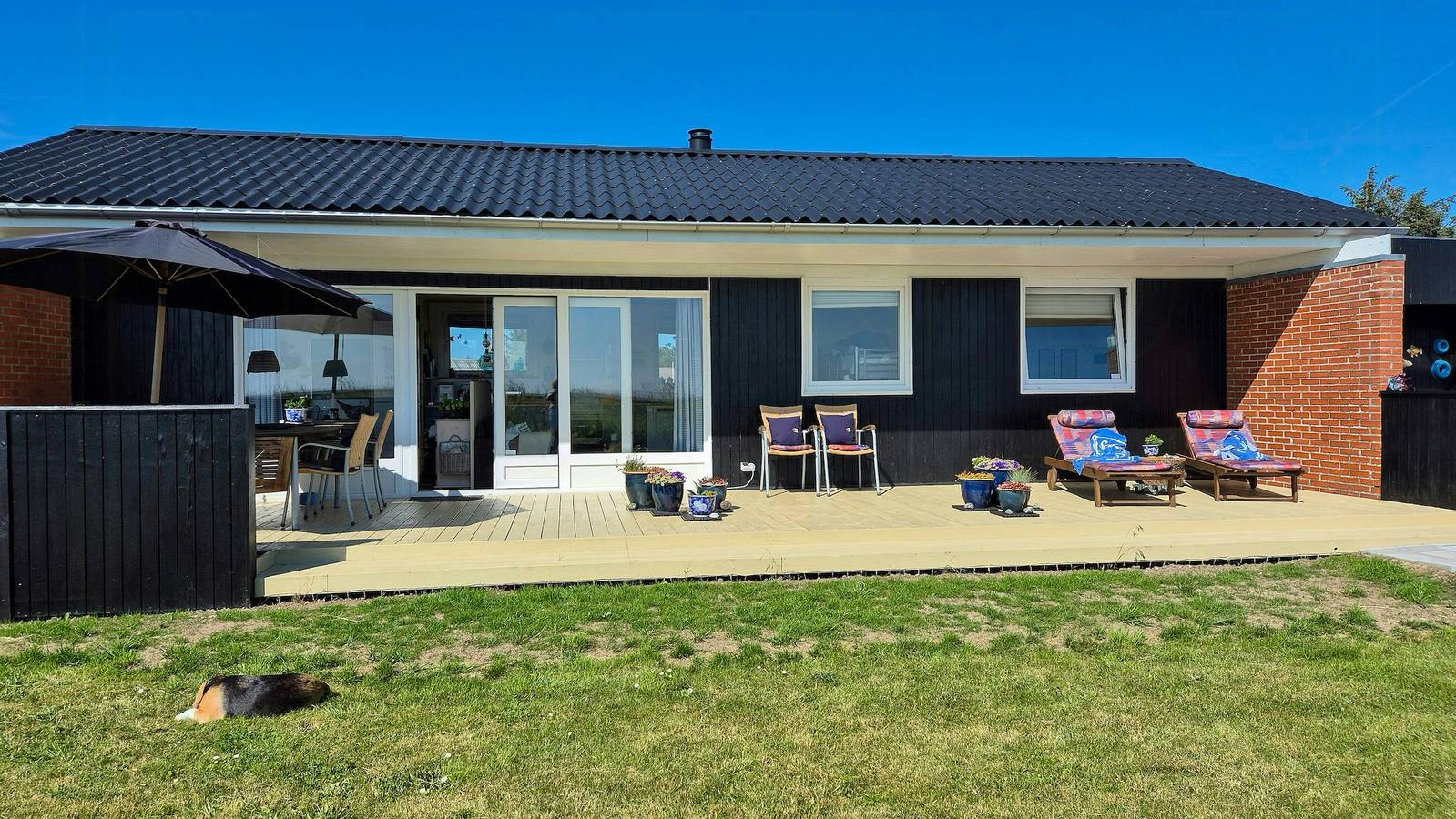 Ferienhaus mit Blick auf den Limfjord in Lyngs, Thyholm