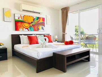 Cottage pour 4 personnes, avec balcon à Patong Beach
