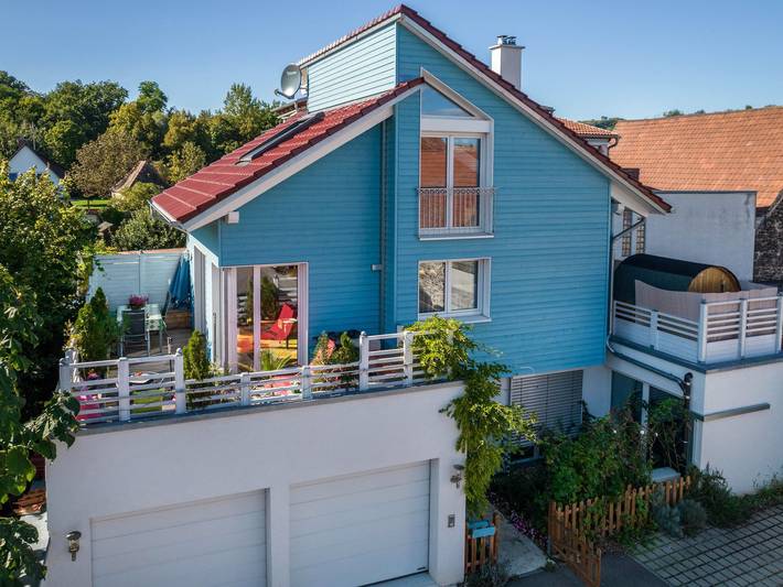 Ferienhaus für 3 Personen, mit Balkon und Sauna sowie Garten in Kaiserstuhl