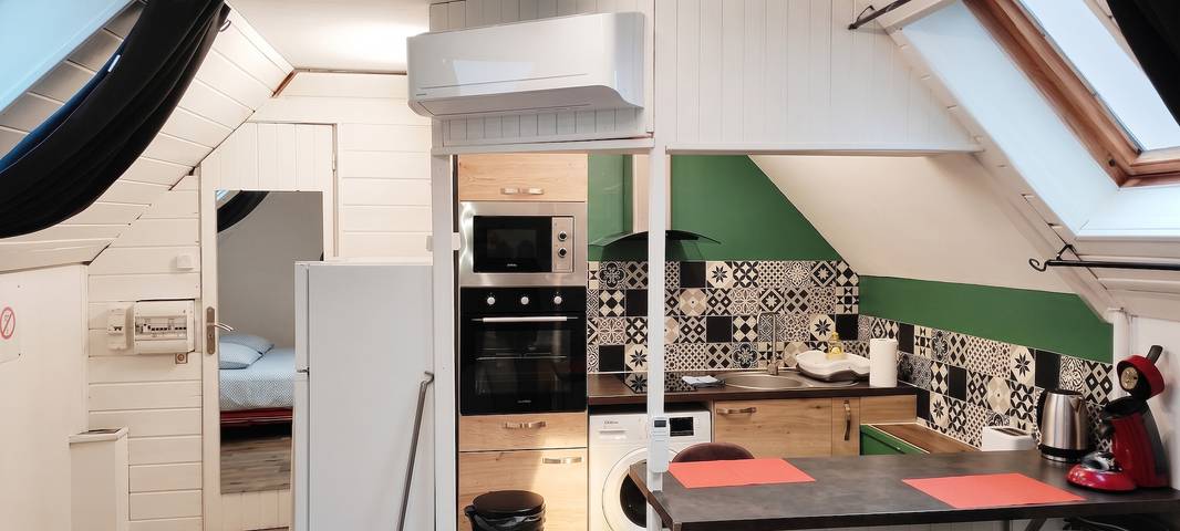Ganzes Studio, Wohnung ruhig Calais 18 m², Klimaanlage in Calais, Calais und Umgebung