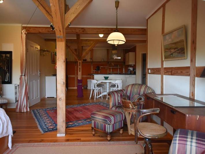 Ferienwohnung für 4 Personen, mit Garten und Sauna in Neu Bartelshagen