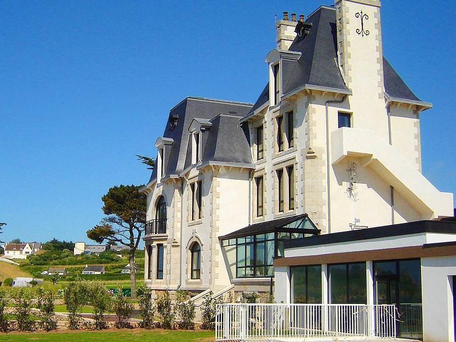 Résidence Odalys Essentielle Domaine des Roches Jaunes - Wohnung 4 personen - 2-Zimmerwohnung 4 Pers. Meerblick in Plougasnou, Ceinture Dorée