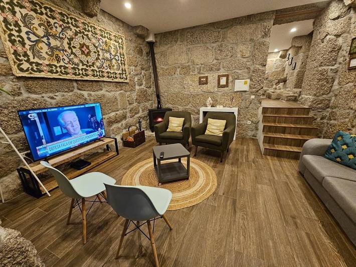 Casa rural para 5 pessoas, com jardim e vista no Gerês
