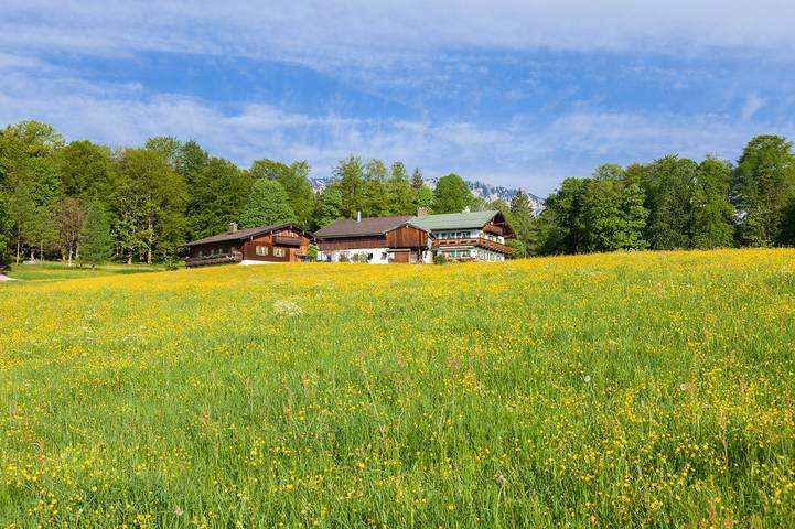 Bauernhaus für 4 Personen, mit Balkon und Terrasse in Bischofswiesen