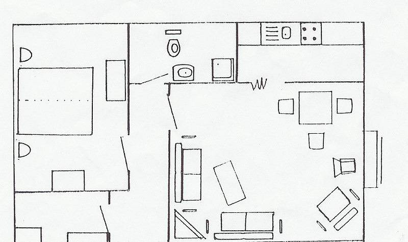 Ganze Ferienwohnung, Haus Landberg - 2-Raum-Fewo Backbord in Büsum, Dithmarschen