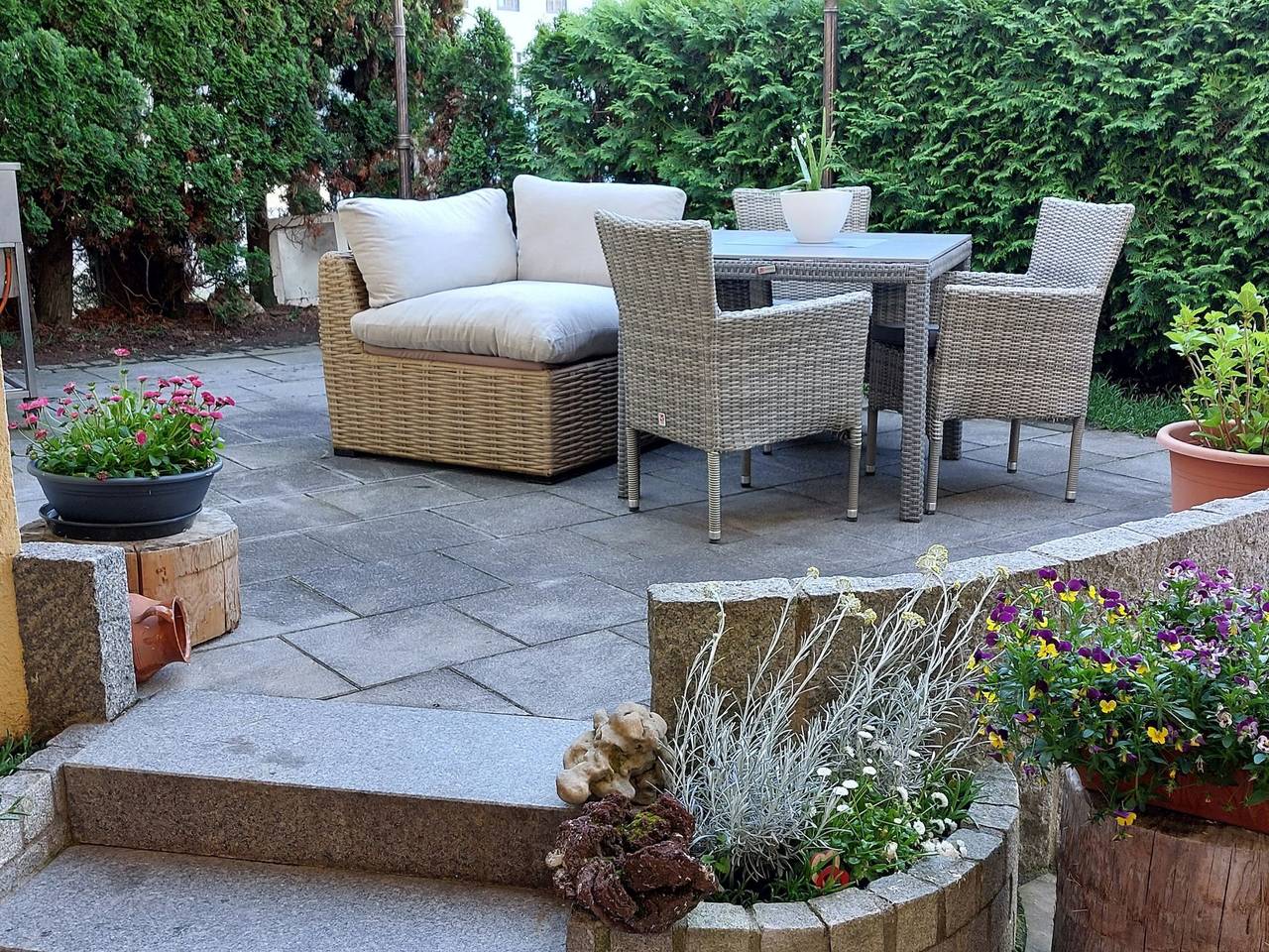 Ganze Wohnung, Ferienwohnung 'Dina' mit privater Terrasse, Balkon und Wlan in Haslach im Kinzigtal, Kinzigtal