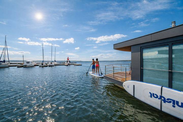 Ferienhaus für 6 Personen, mit Terrasse und Seeblick sowie Ausblick in der Lausitz - 2