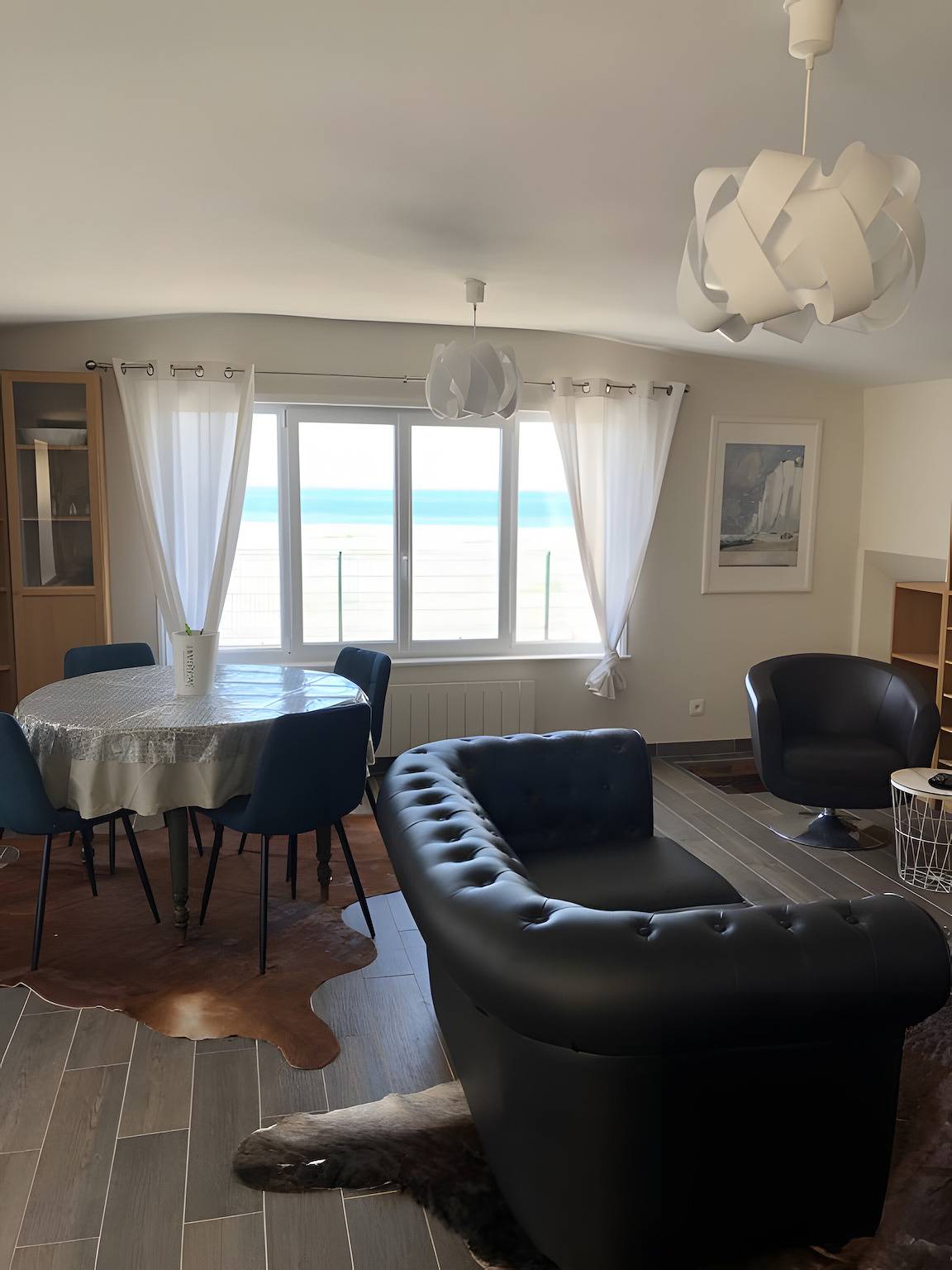 Appartement entier, Maison de Vacances 'logement Face Mer' avec vue mer in Audinghen, Région de Boulogne-sur-Mer