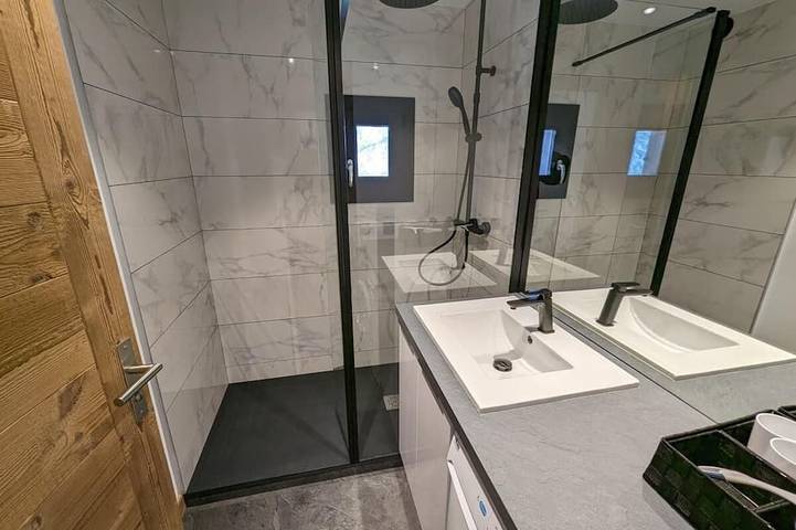 Appartamento intero, A 300m dalle piste di sci, 2° piano, vista piste da sci, balcone, televisione, 35m², Les Saisies in Les Saisies, Albertville e dintorni