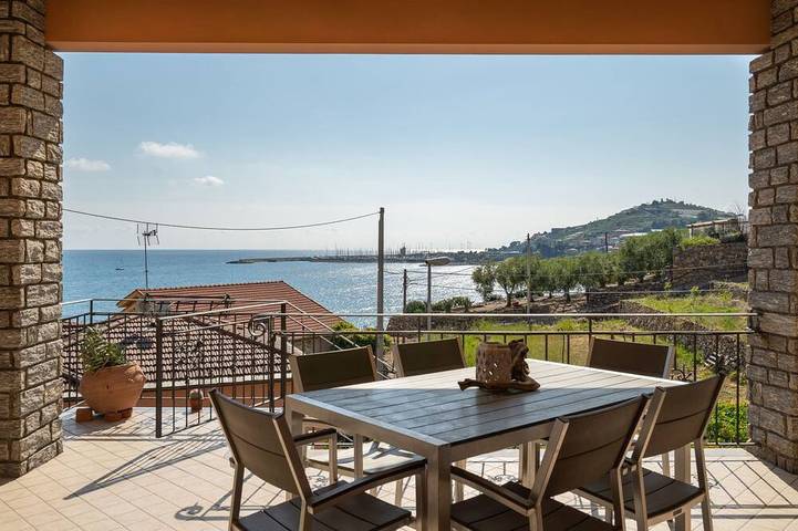 Ferienhaus für 9 Personen, mit Garten und Balkon, mit Haustier