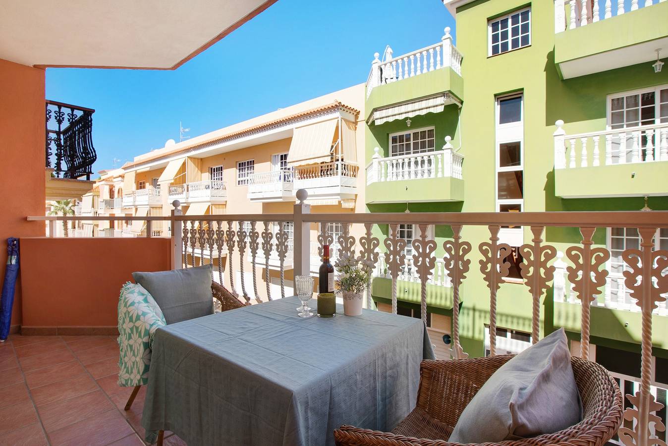 Ganze Wohnung, Ferienwohnung "Casa Playa" in Meeresnähe mit Balkon und Wlan in Playa de San Juan, Guía de Isora