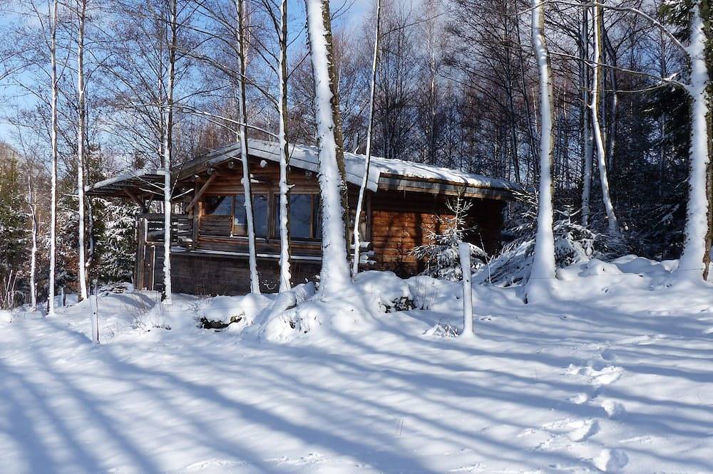 Chalet insolite et isolé en rondins dans les Vosges avec spa de luxe in Tendon (Vosges), Région d'Épinal