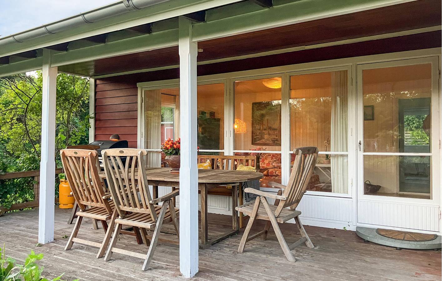 Holiday home for 5 people with terrace in Tengslemark Lyng, Nykøbing Sjælland