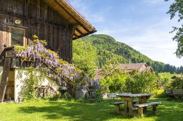 Gîte pour 4 personnes, avec vue et terrasse, animaux acceptés à Les Clefs