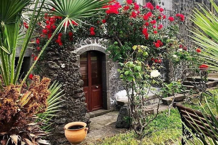 Gîte pour 5 personnes, avec jardin dans Puntalazzo