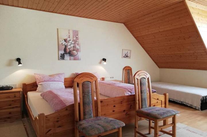 Bed and Breakfast für 3 Personen, mit Garten