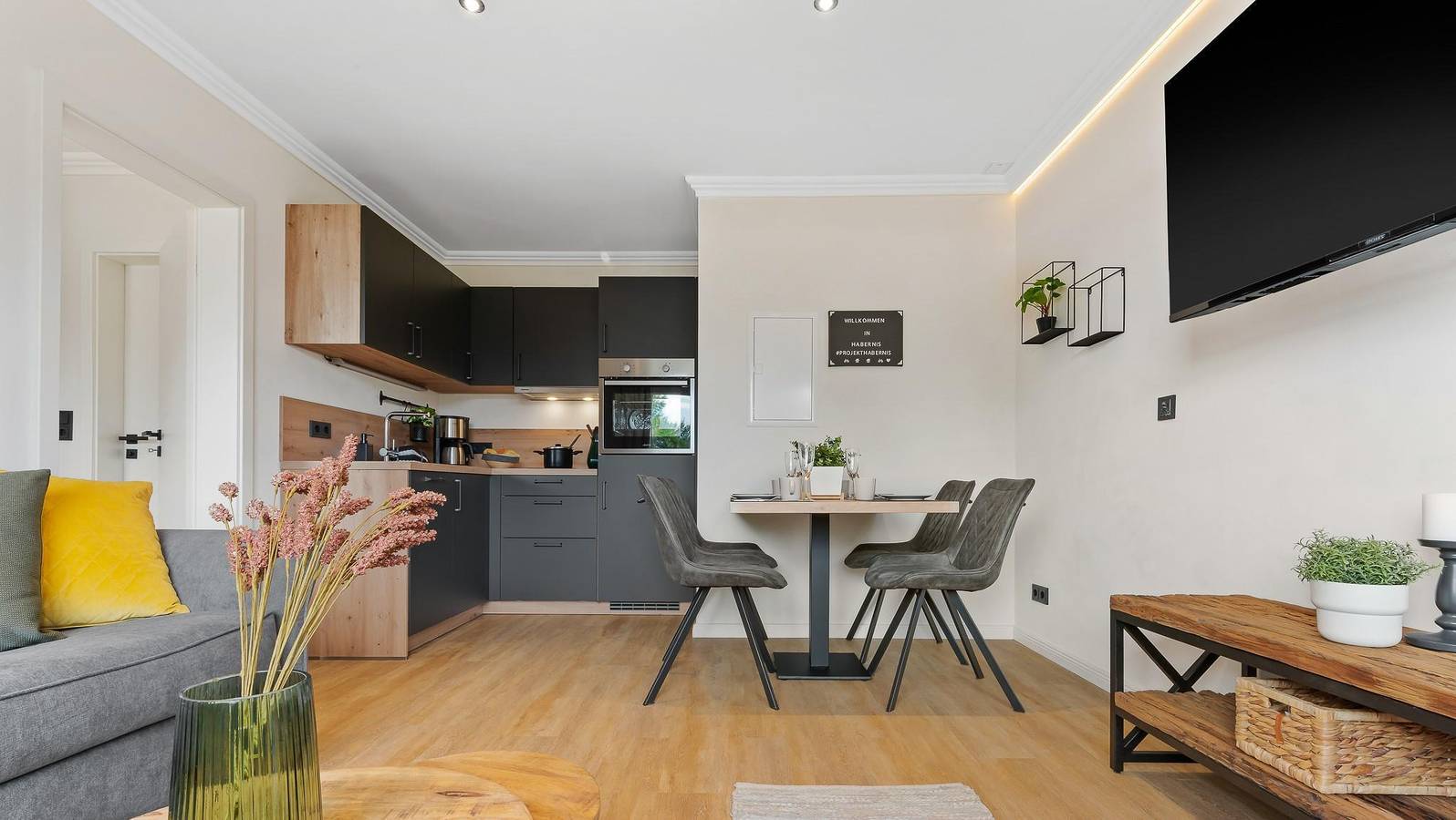Ganze Ferienwohnung, Hygge Buden - Ferienwohnung Punta Cana in Langballig, Schleswig-Flensburg
