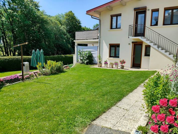 Apartamento de vacaciones para 2 personas, con jardín además de sauna y balcón - 1