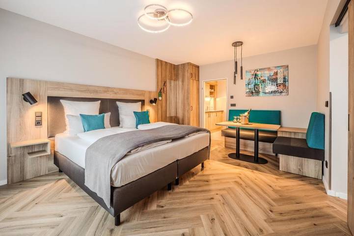Ferienhaus für 2 Personen, mit Balkon und Terrasse sowie Ausblick in Hamburg-Mitte