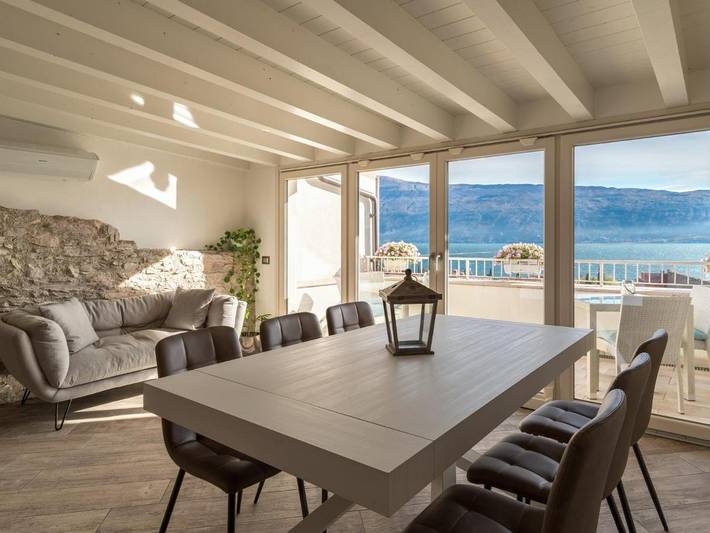 B&b per 2 persone, con Terrazza e Panorama nonché Vista lago a Toscolano-Maderno
