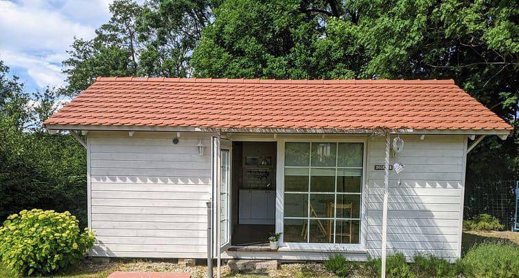 Holiday home with water view in West Pomerania