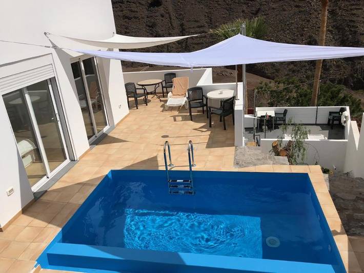 Casa rural para 4 personas, con Terraza además de Piscina y Vistas en Valle Gran Rey - 3