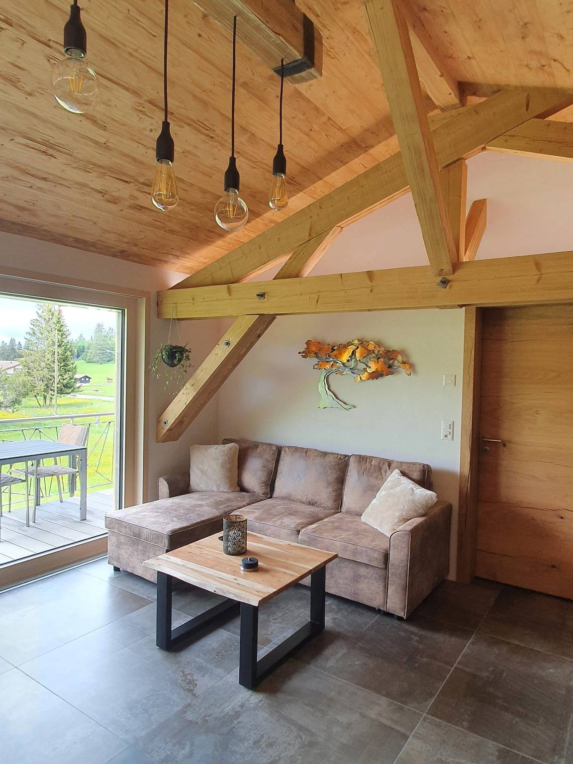 Ganze Ferienwohnung, Appartement - Le Franc-Montagnard - Ferienwohnung - Le Franc-Montagnard (Les Emibois), 1-2 Personen, 2 Zimmer in Muriaux, Kanton Jura