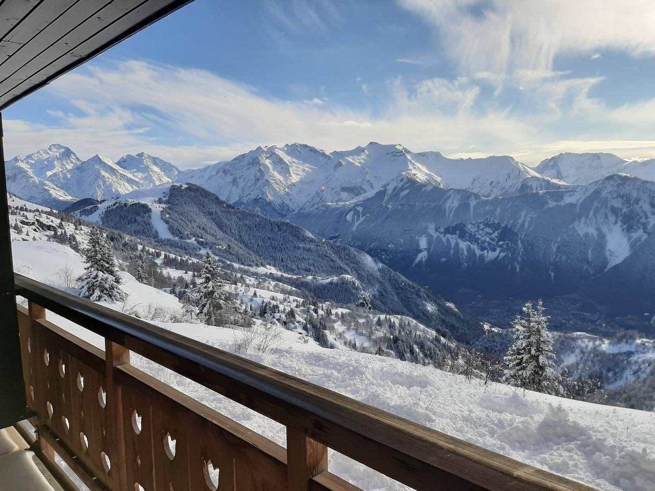 Ganze Wohnung, Gemütliches Apartment in L'Alpe d'Huez 27 m² mit Bergblick in L'Alpe d'Huez, Nationalpark Écrins