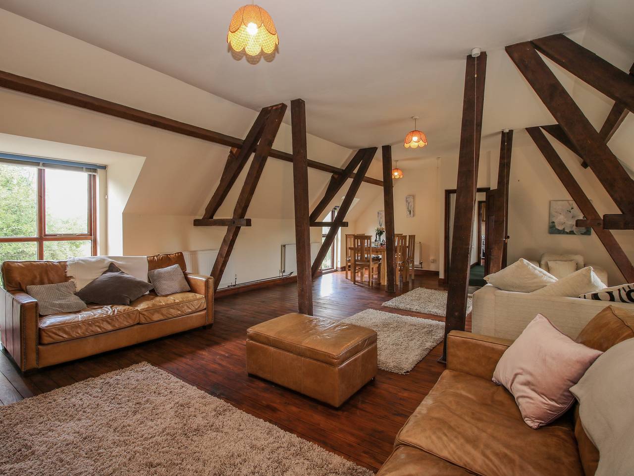 Owlbury Hall Barn in Shropshire Hills
