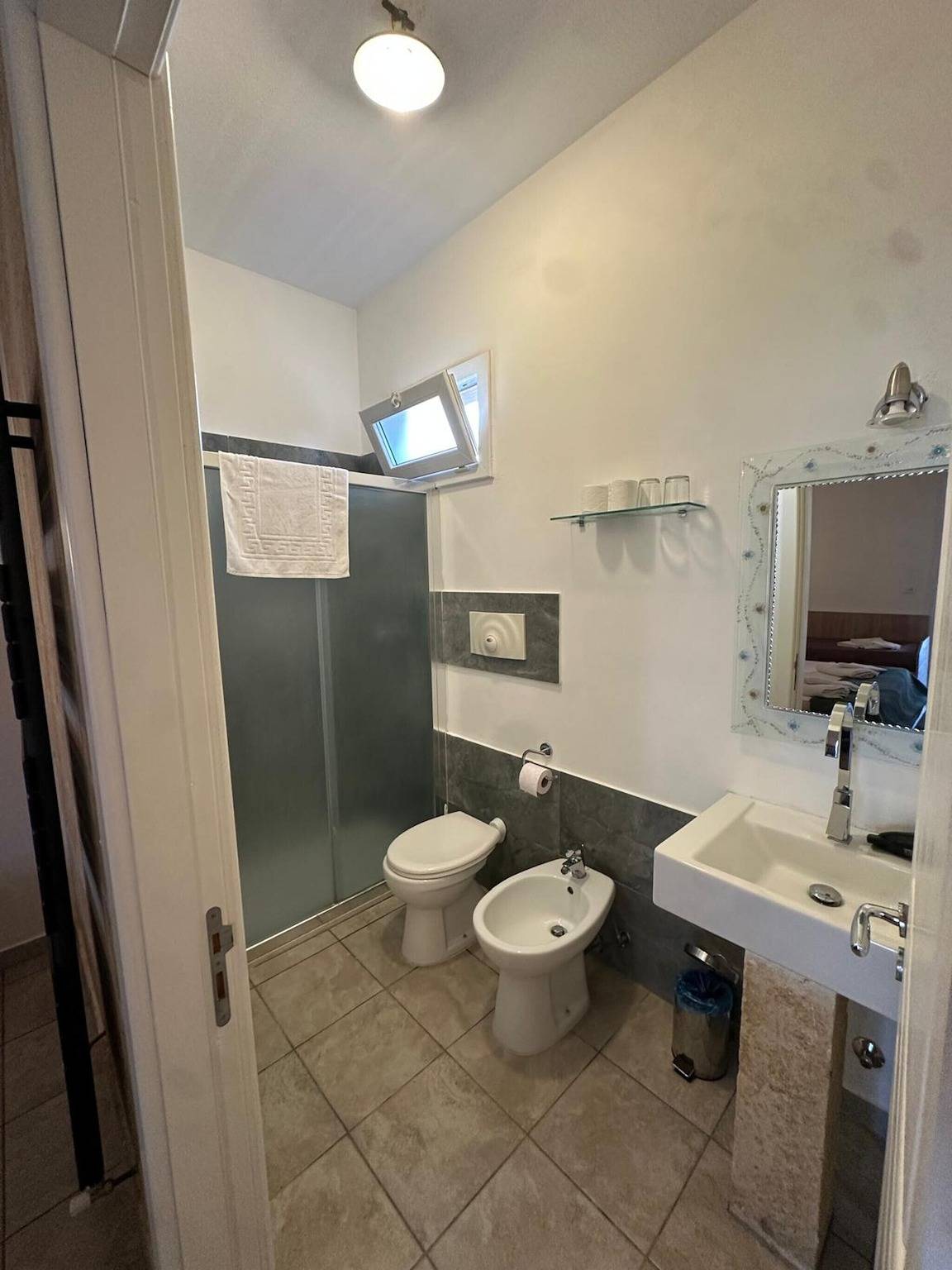 Chambre « Masseria Le Dimore, Stanza 3 » avec piscine partagée, Wi-Fi et climatisation in Baia Verde, Golfe de Tarente